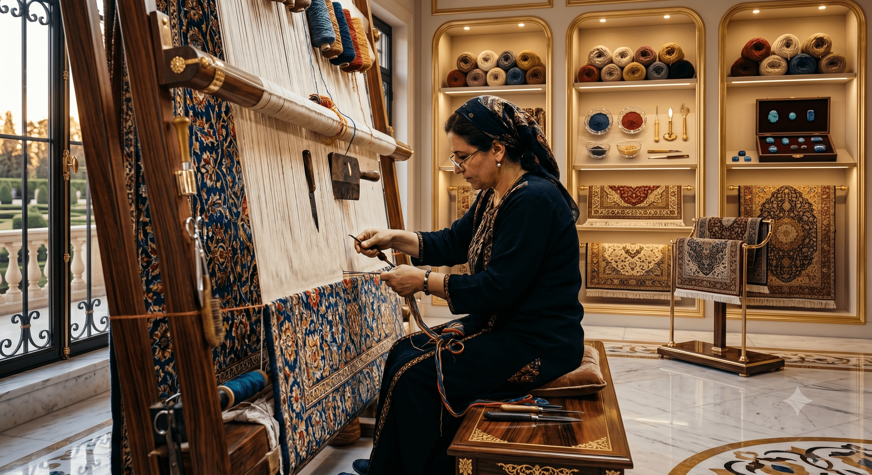 Bespoke luxury carpet